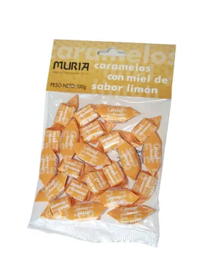 Caramels de mel i llimona Muria