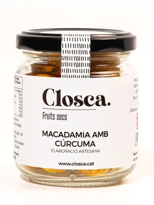 Macadàmia amb cúrcuma Closca