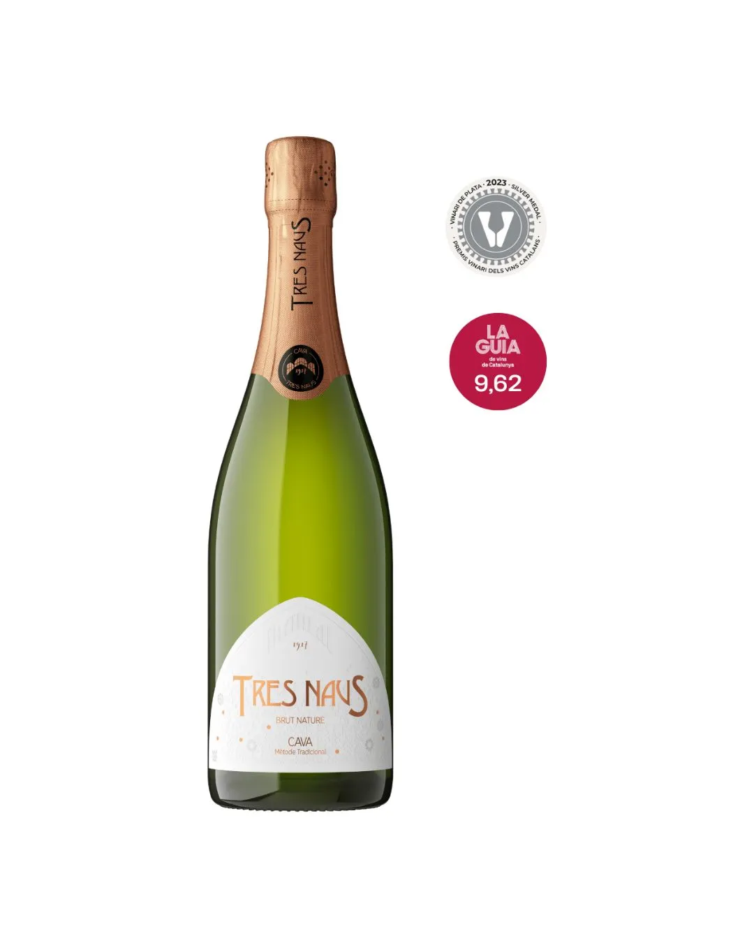 Cava Brut Nature Tres Naus Domenio Wines