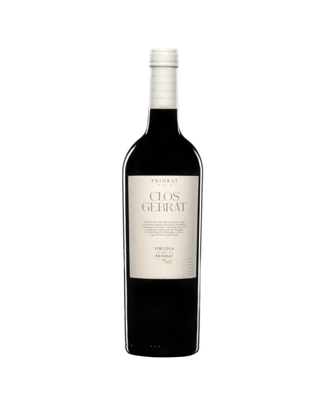 Vi negre Clos Gebrat Vinícola Priorat