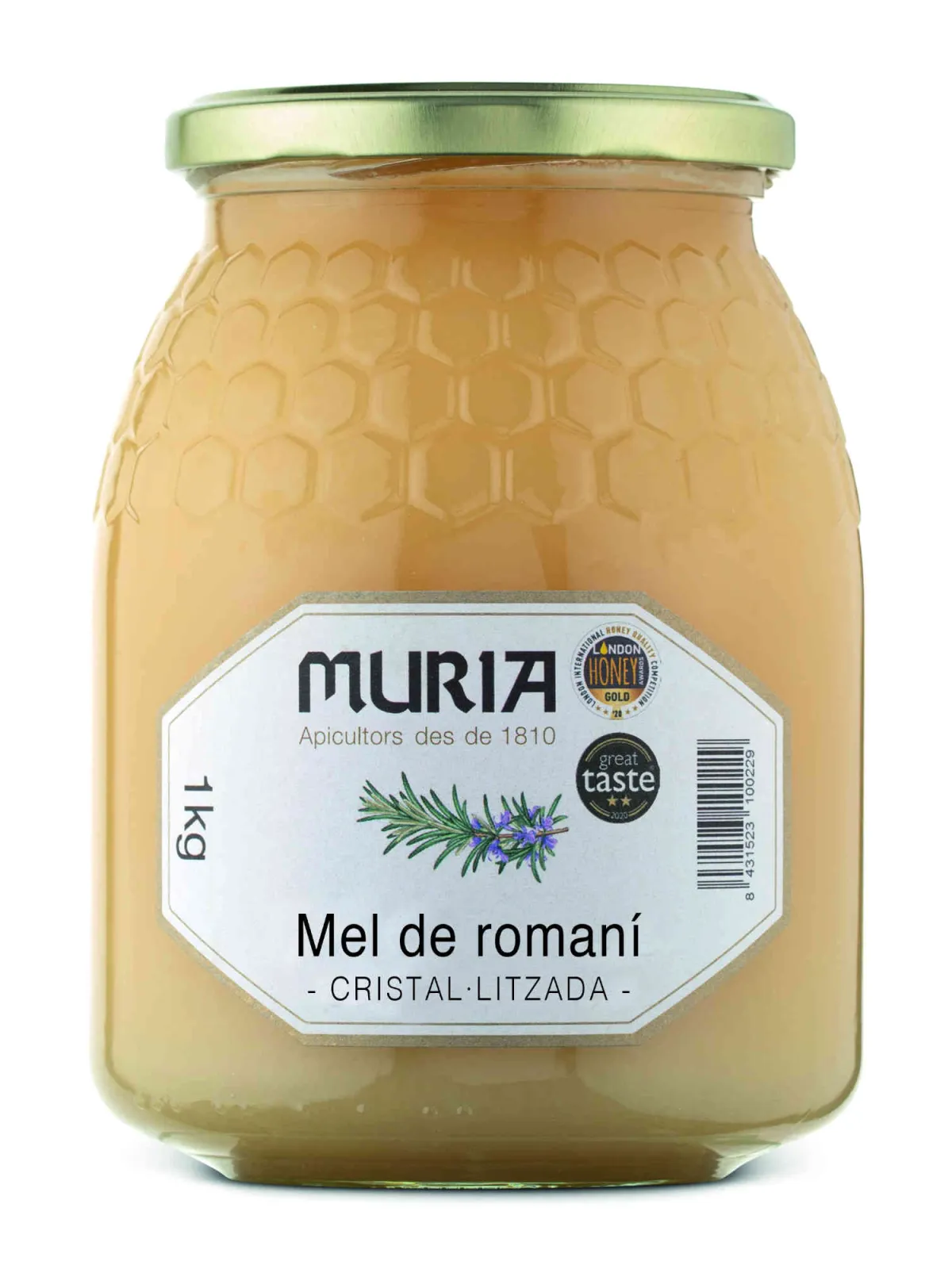 Mel de romaní cristal·litzada Muria