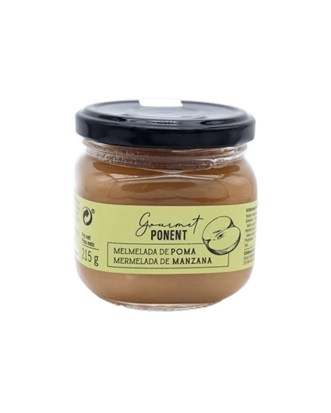 Melmelada artesana de poma Fruits de Ponent