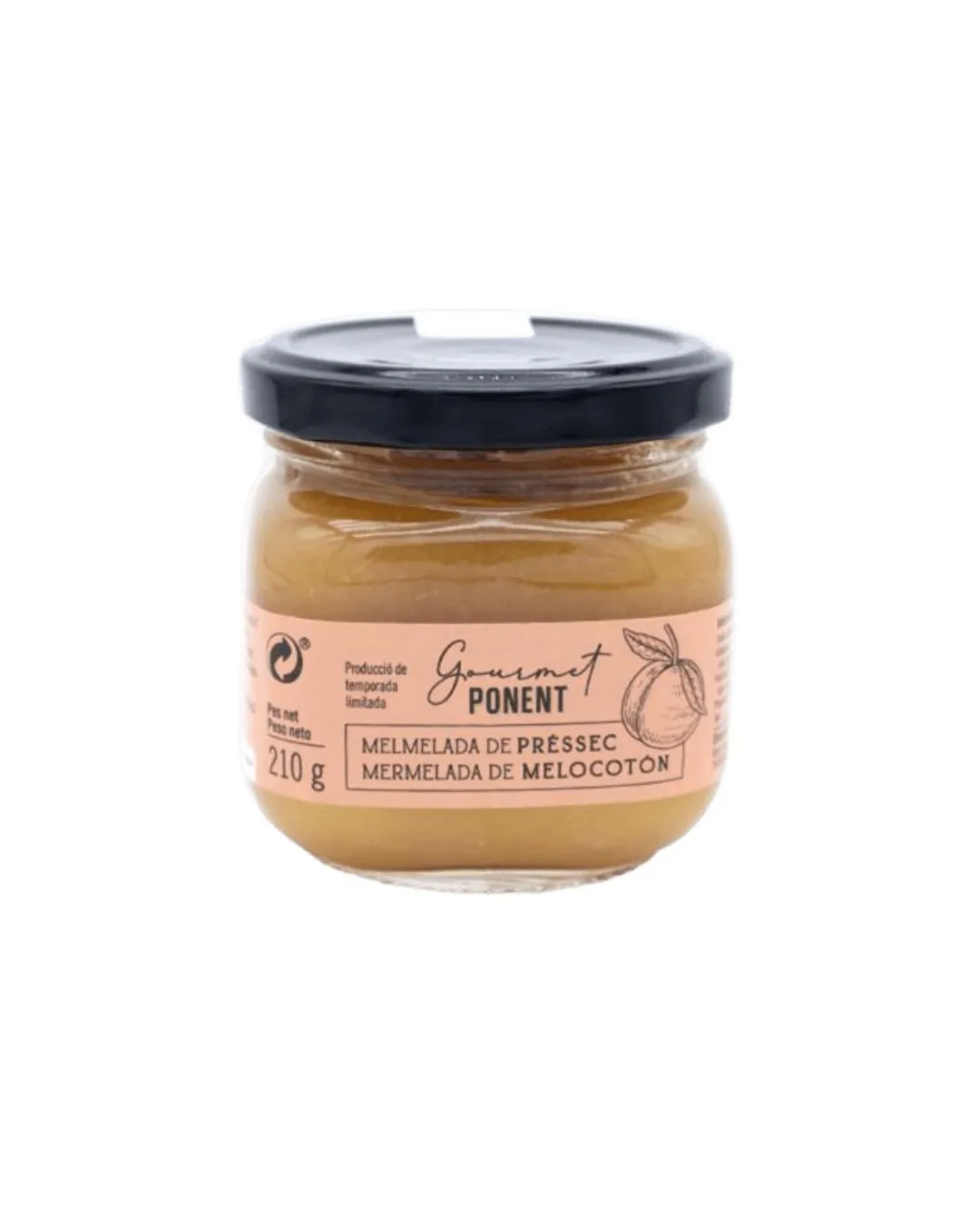 Melmelada artesana de préssec Fruits de Ponent