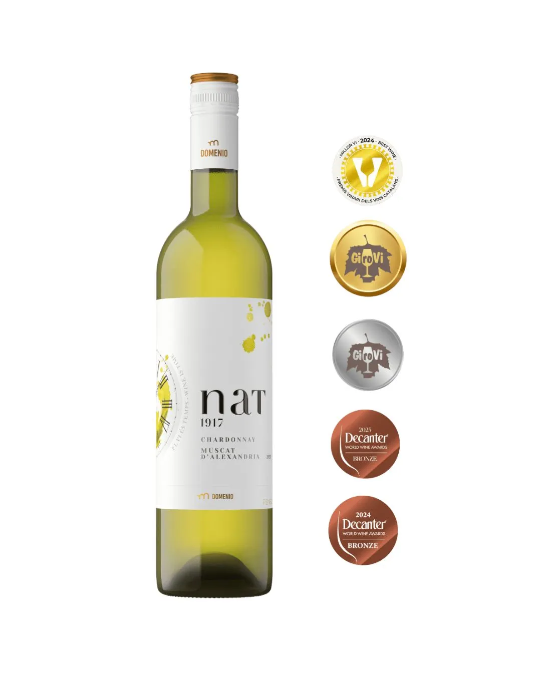 Vi blanc Nat 1917 Chardonnay Muscat d'Alexandria Domenio Wines