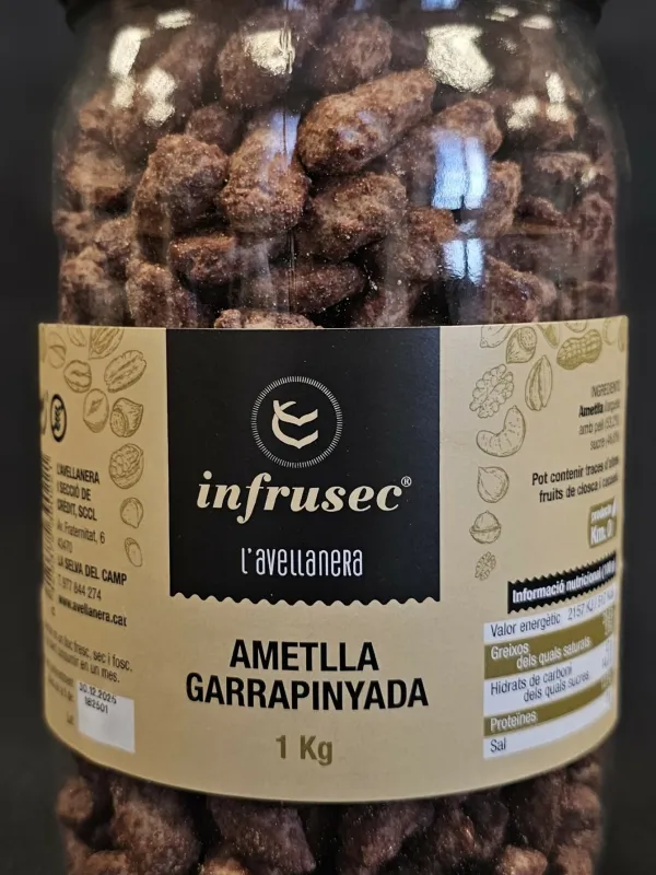 Producte Ametlla garapinyada Infrusec Avellanera Imatge