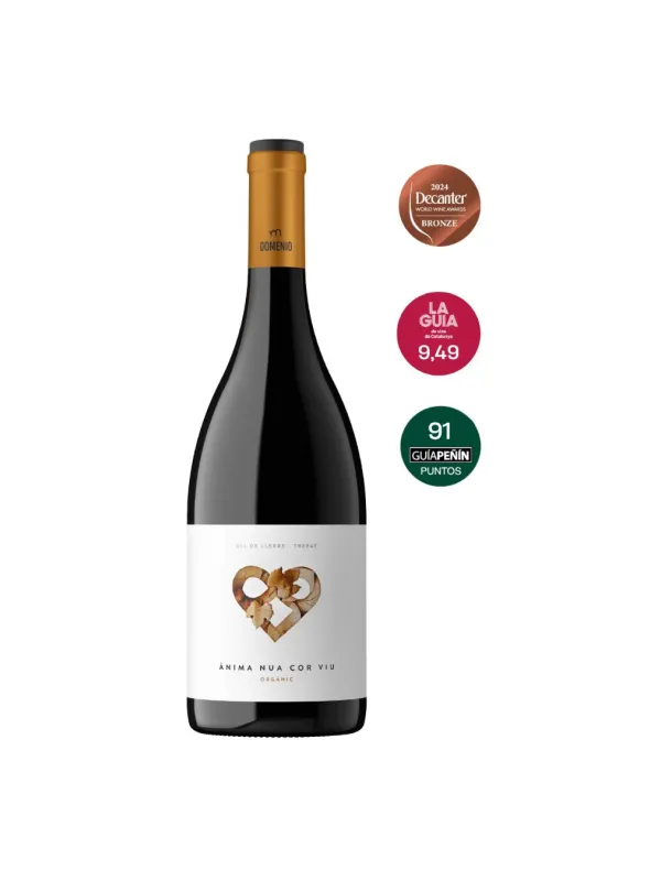 Producte Vi negre Ànima Nua cor viu Conca ecològic Domenio Wines Imatge