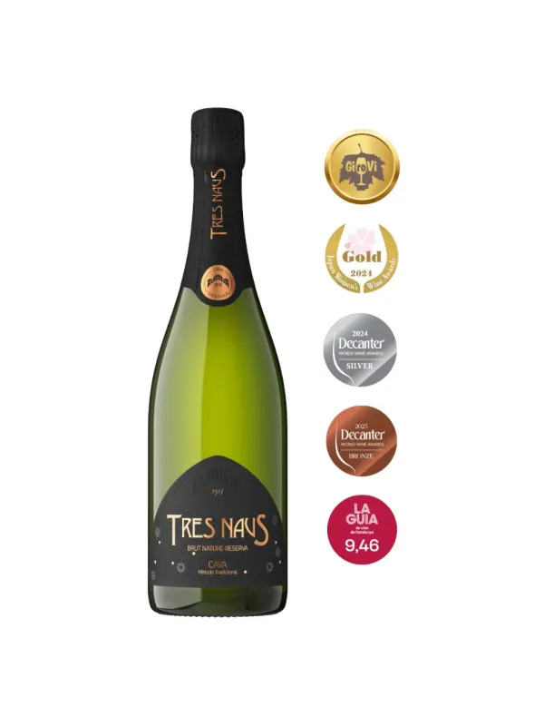 Producte Cava Brut Nature Tres Naus Reserva Domenio Wines Imatge