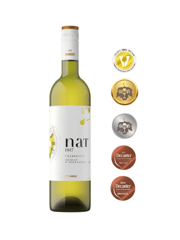 Producte Vi blanc Nat 1917 Chardonnay Muscat d'Alexandria Domenio Wines Imatge