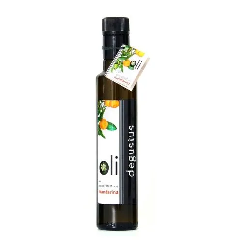 Producte Oli Verge Extra aromàtic mandarina Degustus 250 ml. Imatge