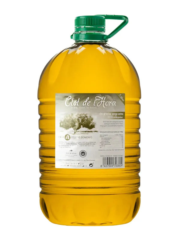 Producte Oli d'Oliva Verge Extra Clot de l’hora 5 L Imatge
