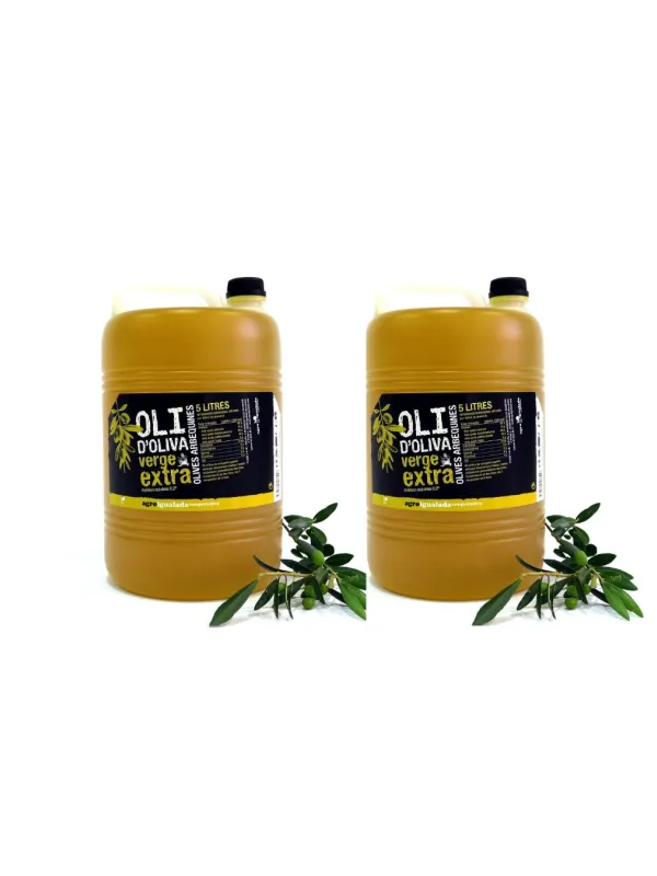 Producte Lot 2 garrafes Oli Verge Extra Agro Igualada 5l Imatge