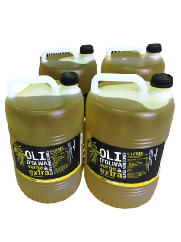 Producte Lot 4 garrafes oli Verge Extra Agro Igualada 5l Imatge