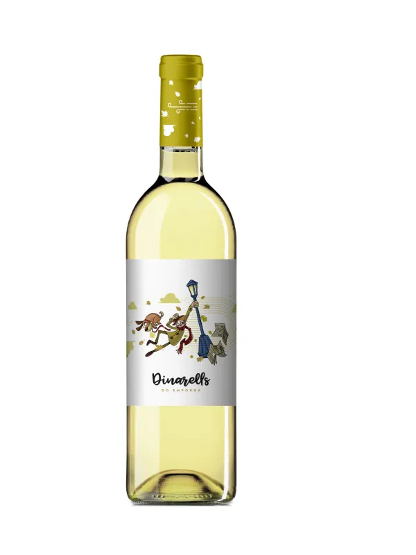 Producte Vi Blanc Dinarells Garriguella Imatge