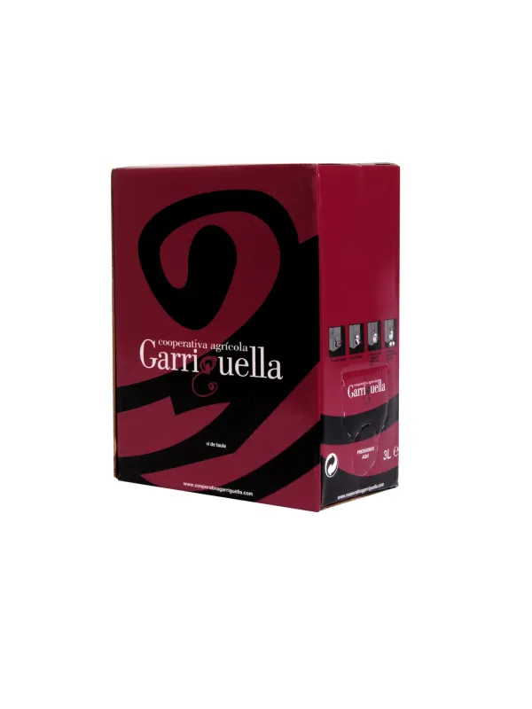 Producte Vi Negre Bag in Box Garriguella 3L Imatge